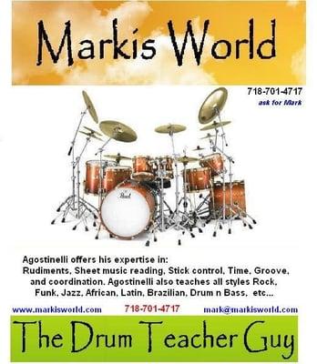 Drum Teacher Guy - Markis World