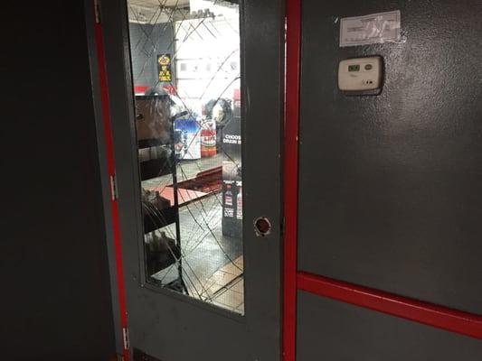 Door to waiting room