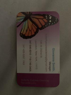 Butterfly Express Cleaning Services