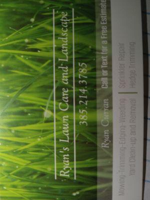 Ryan's Lawn Care And Landscape