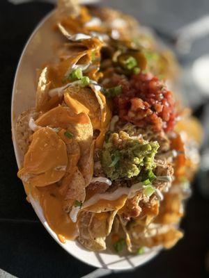 Chicken nachos