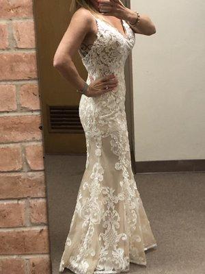 Wedding dress alterations