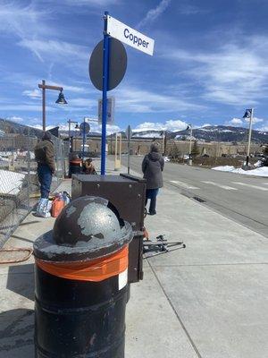 FRISCO STATION: super easy to catch shuttle busses every 30 minutes to Copper Mountain, Breckenridge and Silverthorne.