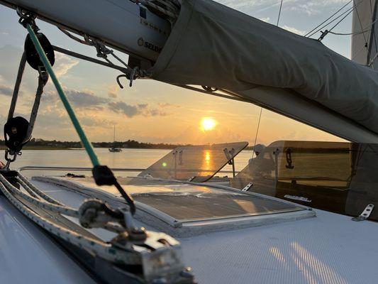 Sunset cruise on the Intracoastal
