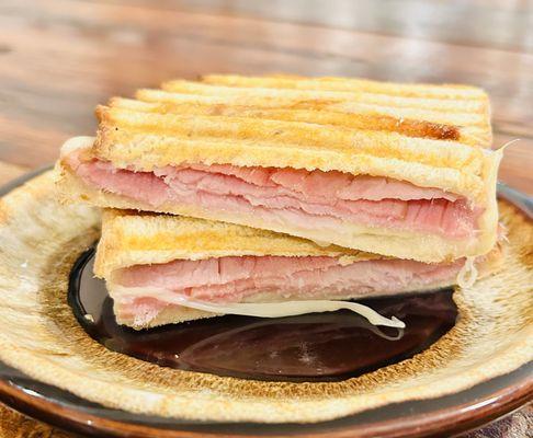 Ham & Swiss with Fig & Honey Jam