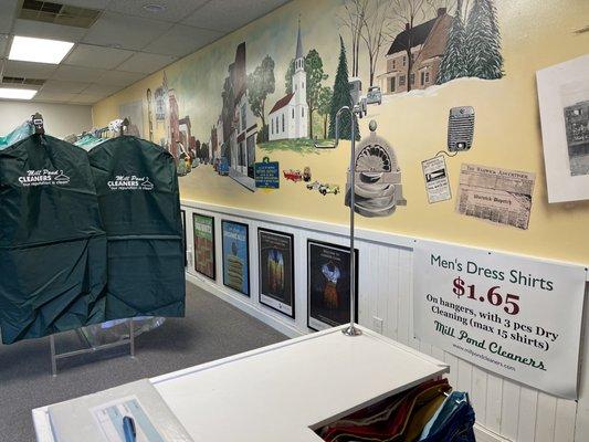 Mill Pond Cleaners store in Warwick