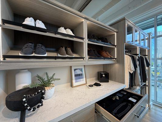 Illuminate your space with custom closets from Inspired Closets Hawaii--organized, stylish, and perfectly lit! #CustomClosets