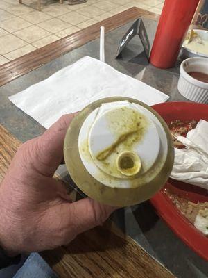 Not very clean!