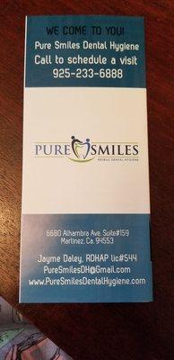 Pure Smiles Mobile Dental Hygiene