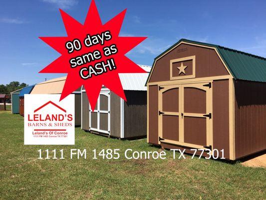 Leland's Of Conroe
Storage Sheds and Metal Buildings / Carports