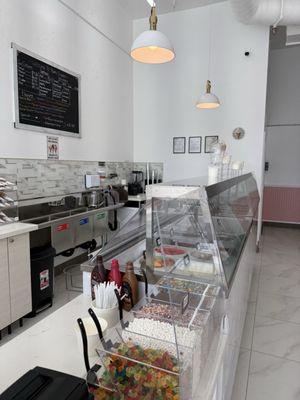 Freezers hold many delicious flavors of ice cream