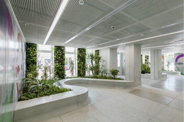 Living walls in the Bank