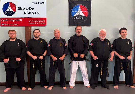 We have Sempai's , Sensei and Shihan