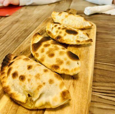Empanadas beef and caprese