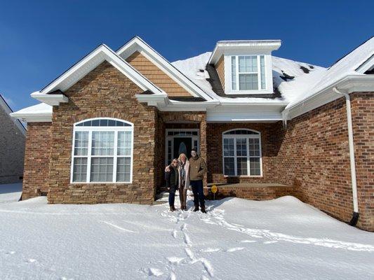 Congratulations Gary and Allison on your new home!