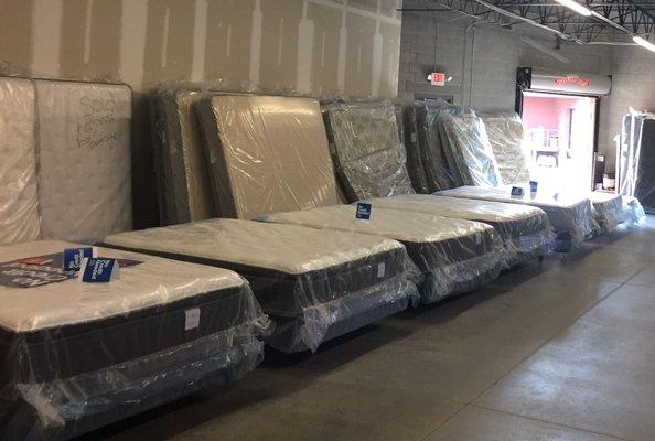 Mattress Outlet Clearance Store. 50-70% off all our mattresses and everything is BRAND new.