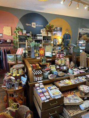 Cute gift shop with local goods from Flagstaff and around Arizona...