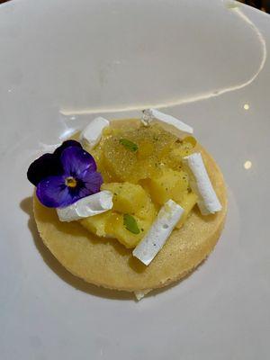 Calamansi/Meyer Lemon tart