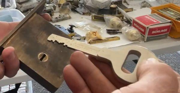 Stockman Safe and Key