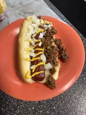 Chili dog