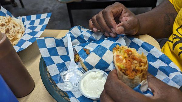 Burrito al pastor