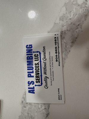 Al's Plumbing Services