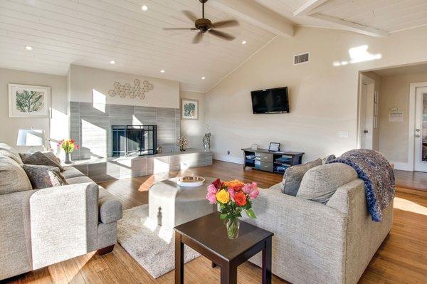 Comfortable and safe settings.