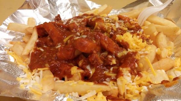 Chilli Cheese Fries...cheap, but eh...