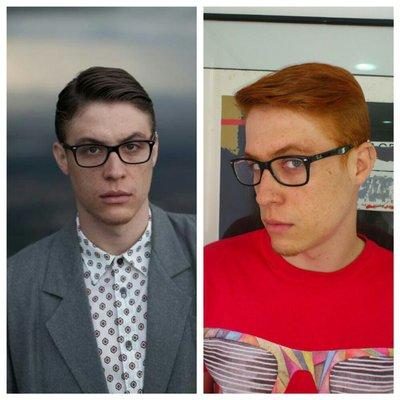 Photo shoot before & after