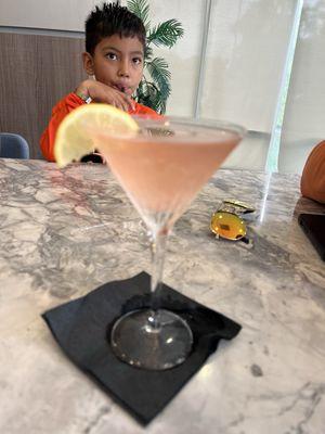 Prickly pear martini