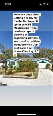 Coral Reef House Cleaning