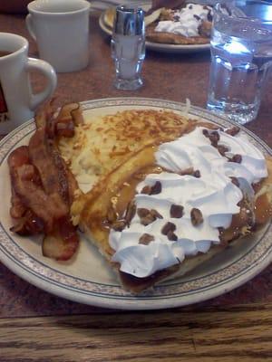 the 'even almost looks cinn-sational' plate but doesn't taste cinn-sational.