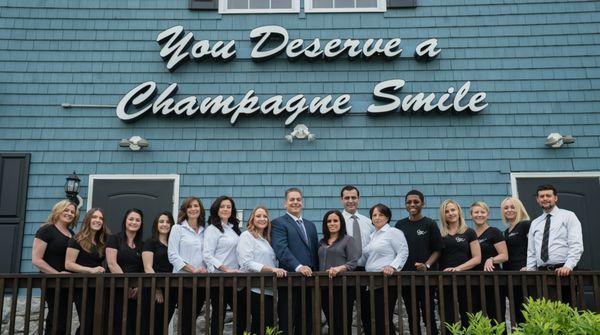 The team at Champagne Smiles