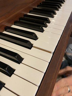 The Keys are raised? How does this happen?