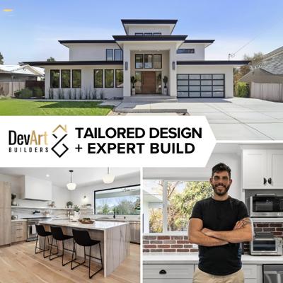 Big impact in every home--Devart8 Builders Design-Build company in San Mateo, CA Home remodel with smart, custom details.
