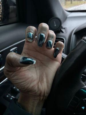 This is 4 days after a fill-in & "no-chip"!