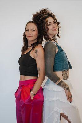 Jess & Char our OG stylists