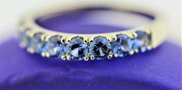 Mt Yogo Sapphire anniversary band.