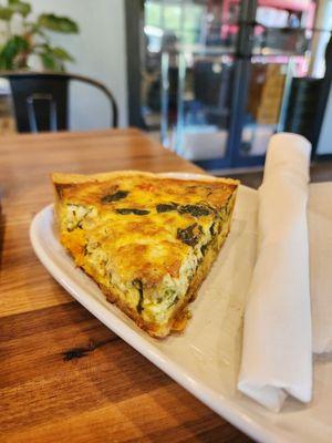 Veggie quiche