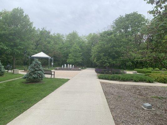 Central gathering area