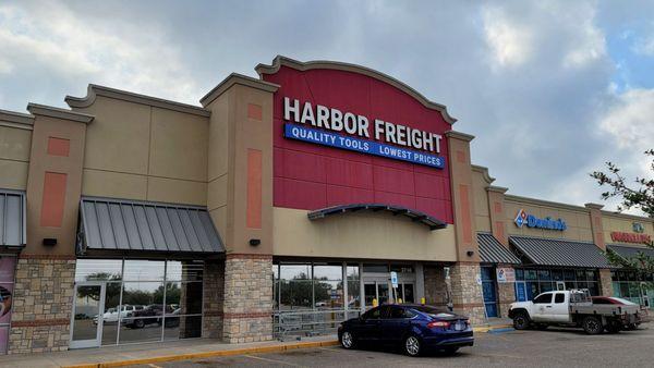 View from parking lot