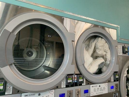 Heavy Duty Electrolux dryers