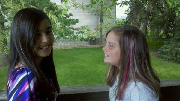 Cute Feather extensions!