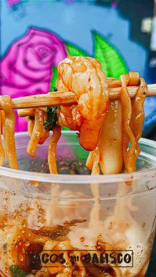 Spicy Teriyaki Shrimp Ramen