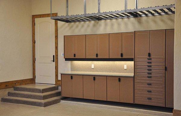 Garage Cabinets and Overhead Garage Storage