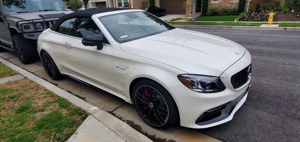 35% Ceramic window tint..wife loves it..