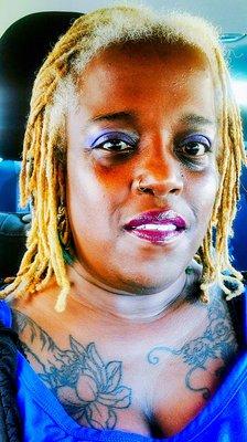 Really enjoying my loc journey of 4.5 years. Thanks to an amazing African Braid Artist, Matel!!!