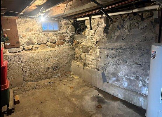 Old Fieldstone walls