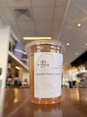 Lavender Haitian Limeade