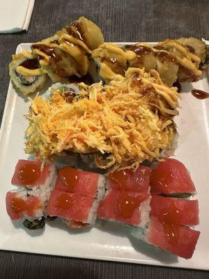 No longer the dumpling house and it's now and all you can eat sushi bar for $23 and it's not good Incredibly mediocre